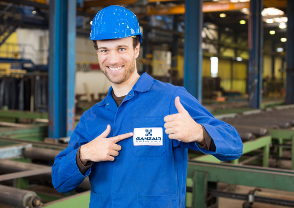 Ganzair szerelő kis felb