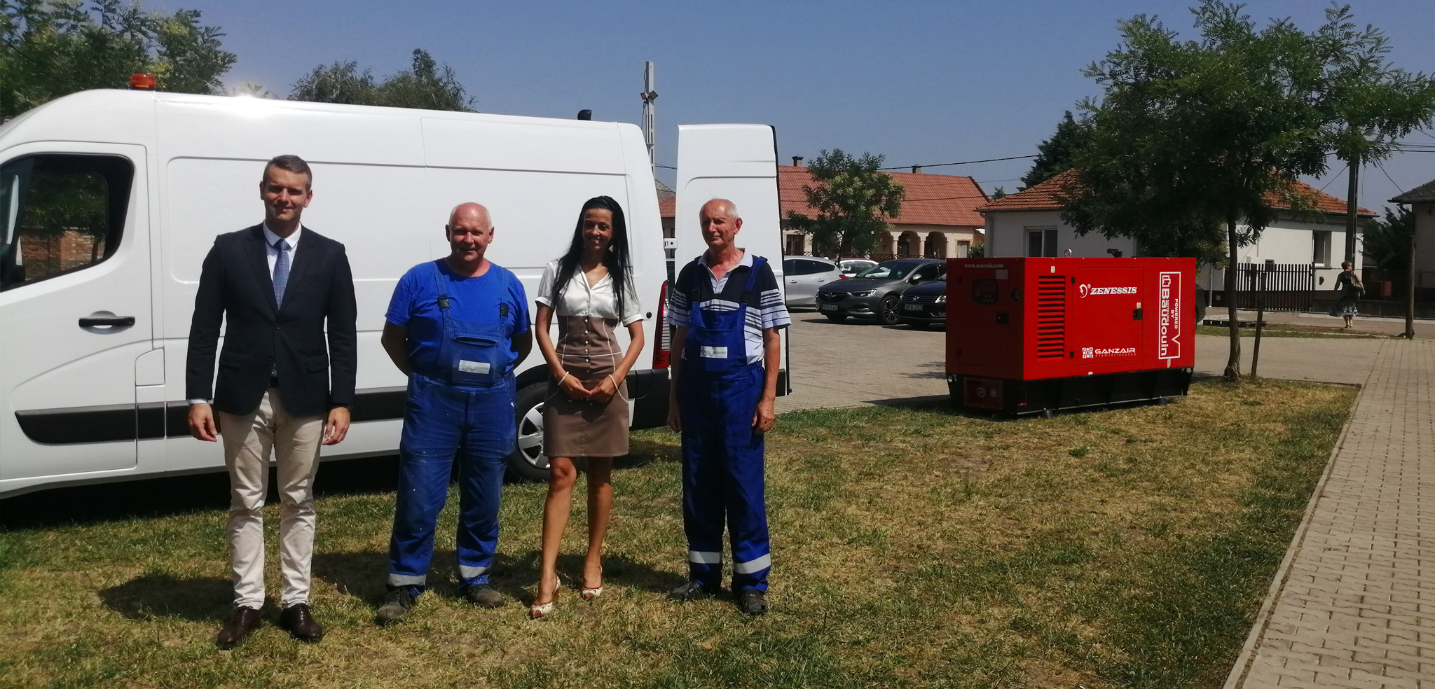 Július végén került sor az ünnepélyes projektzárásra Szerencsen