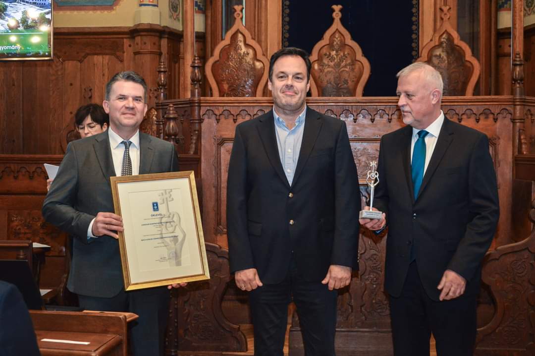 Bács-Kiskun Vármegyei Innovációs Díjat az idén a Ganzair nyerte el