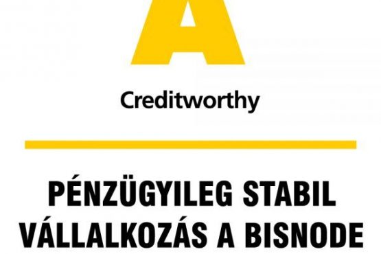 Tanúsítvány a pénzügyileg legstabilabb cégeknek