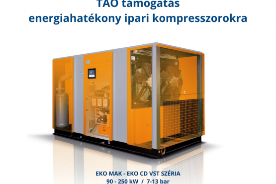 Energia és költség megtakarítás együttesen a GANZAIR támogatásával!